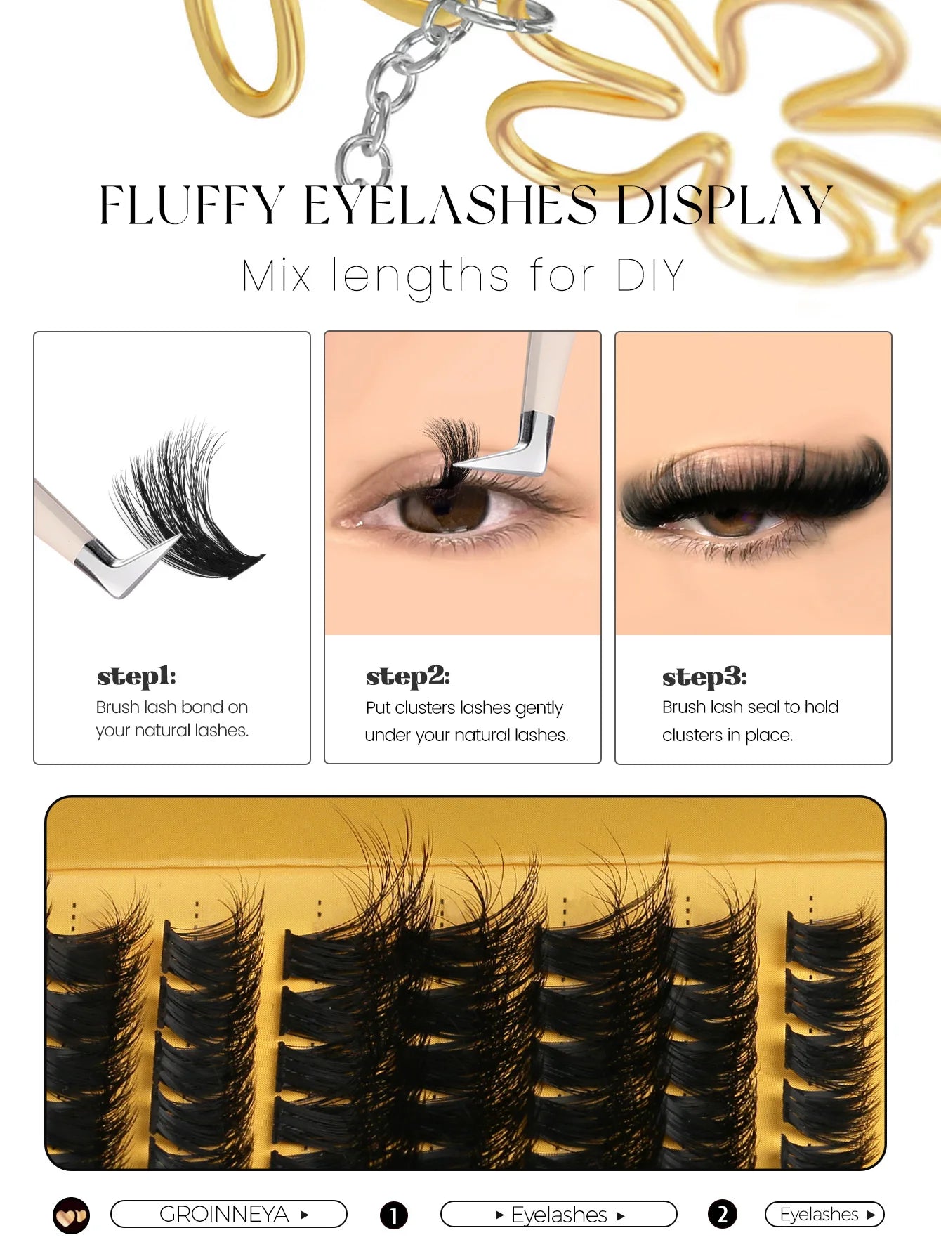 Everyday Elegance DIY Lash Clusters