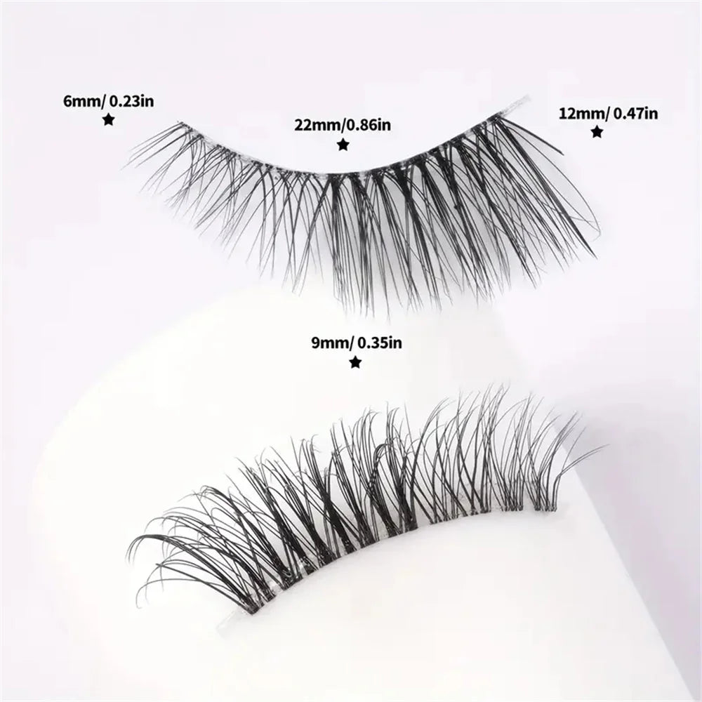 Luxe Fox-Eye Half-Lashes