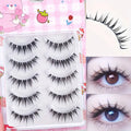 Wet-Look Comic Lashes