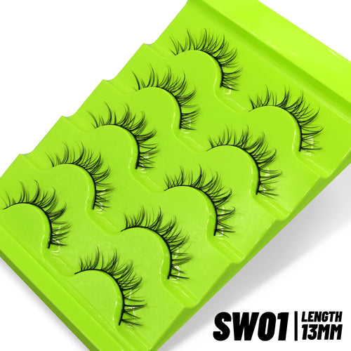 Invisible-Band 6D Cat Eye Lashes