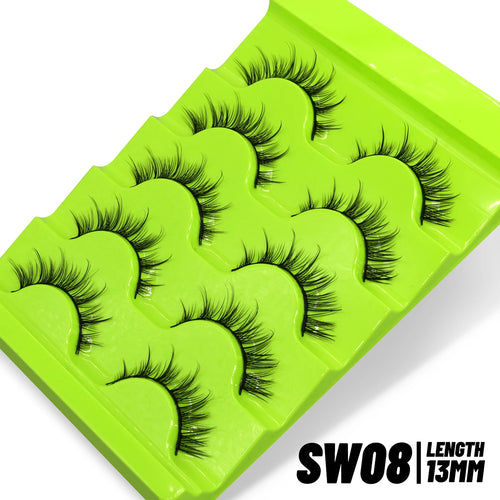 Invisible-Band 6D Cat Eye Lashes