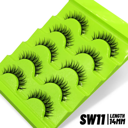 Invisible-Band 6D Cat Eye Lashes