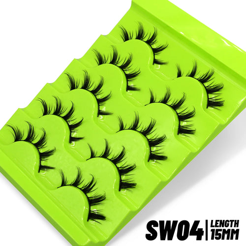 Invisible-Band 6D Cat Eye Lashes