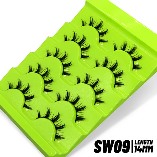 Invisible-Band 6D Cat Eye Lashes
