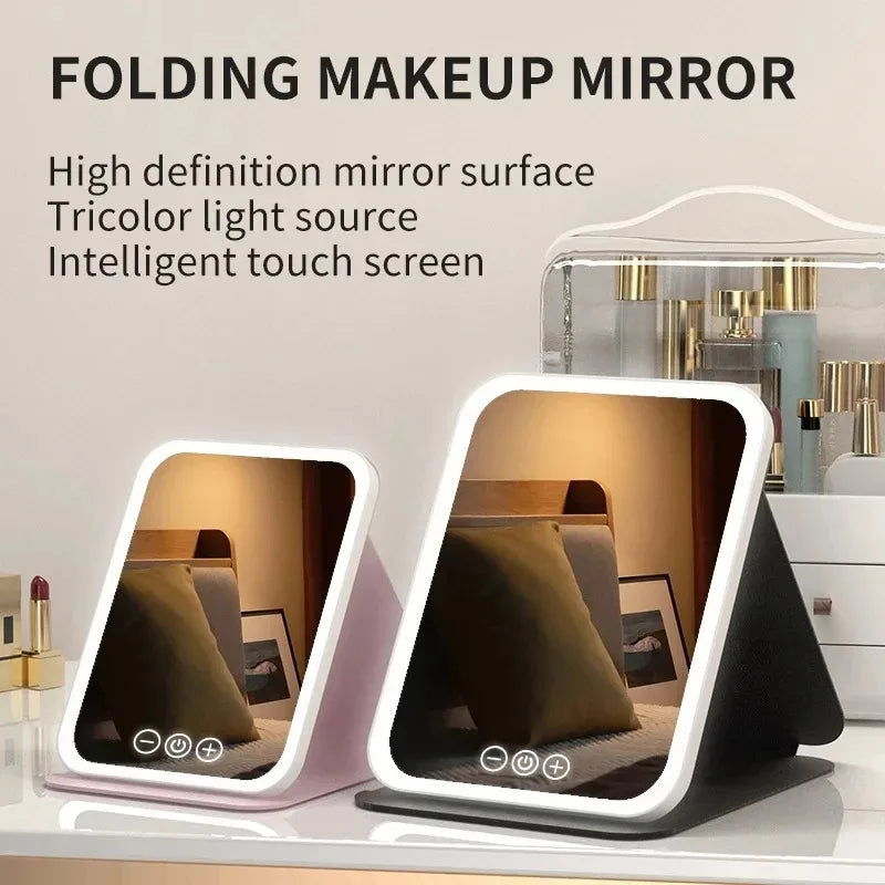 The Glow-Up Precision LED Mirror