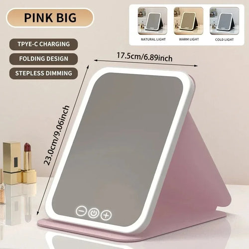 The Glow-Up Precision LED Mirror