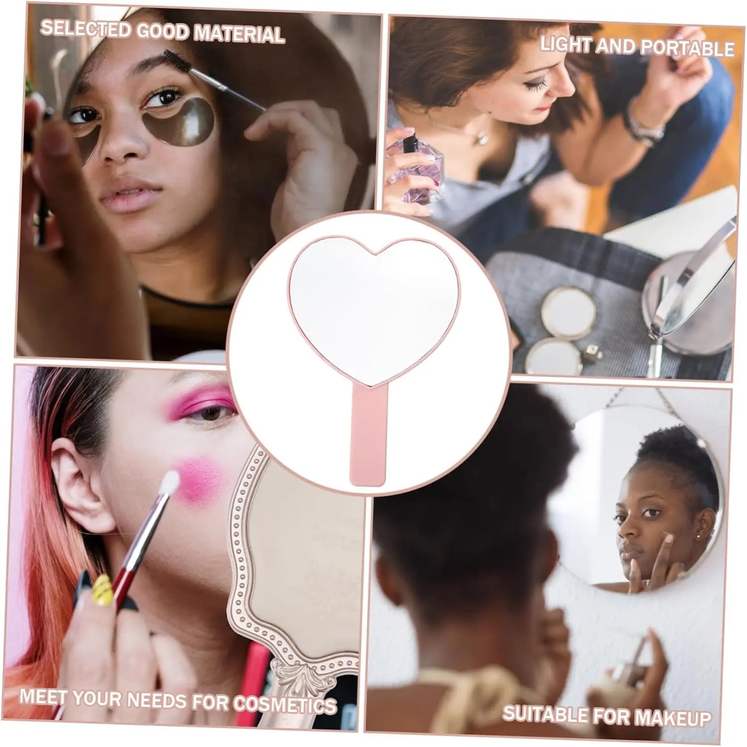 Heart-Set Lash Reflection Mirror