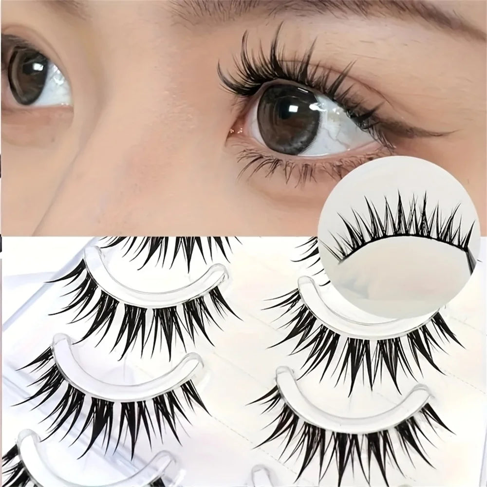 Wet-Look Comic Lashes