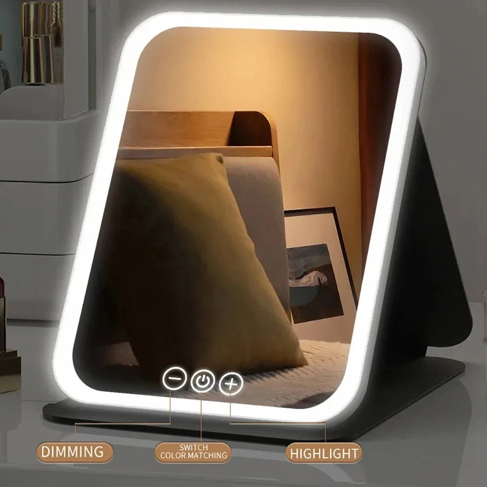The Glow-Up Precision LED Mirror