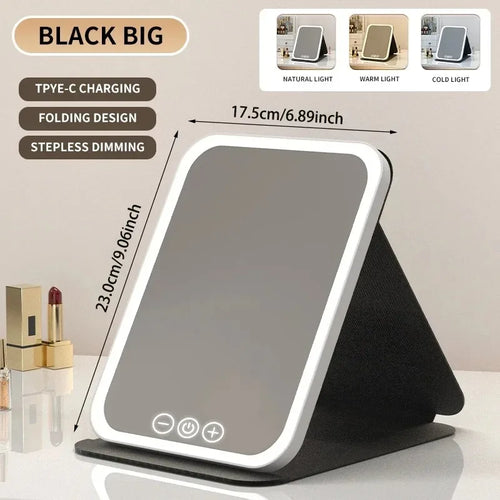 The Glow-Up Precision LED Mirror