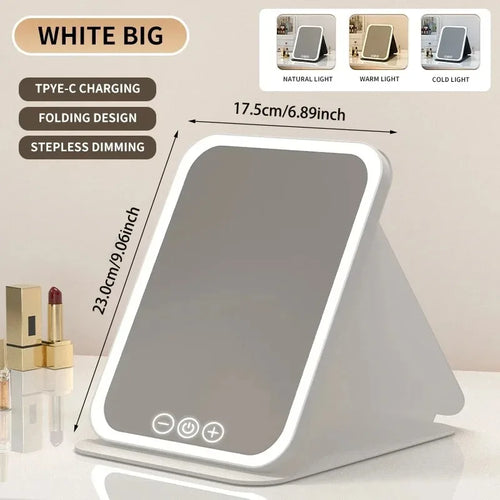 The Glow-Up Precision LED Mirror